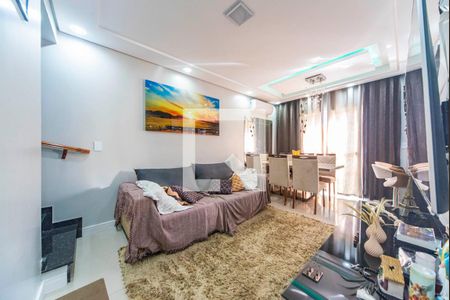 Sala de casa para alugar com 2 quartos, 120m² em Vila Humaita, Santo André