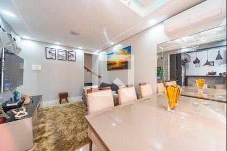 Sala de casa para alugar com 2 quartos, 120m² em Vila Humaita, Santo André