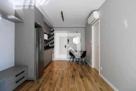 Sala/Cozinha de apartamento para alugar com 1 quarto, 40m² em Panamby, São Paulo