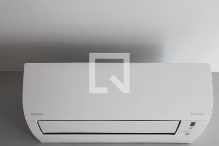 Detalhe Sala/Cozinha de apartamento para alugar com 1 quarto, 40m² em Panamby, São Paulo