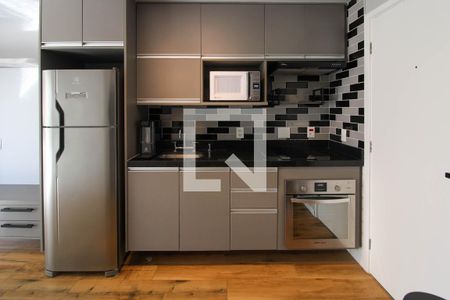 Sala/Cozinha de apartamento para alugar com 1 quarto, 40m² em Panamby, São Paulo