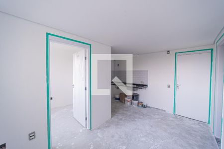 Sala/Cozinha e Área de Serviço de apartamento para alugar com 2 quartos, 33m² em Vila Silvia, São Paulo