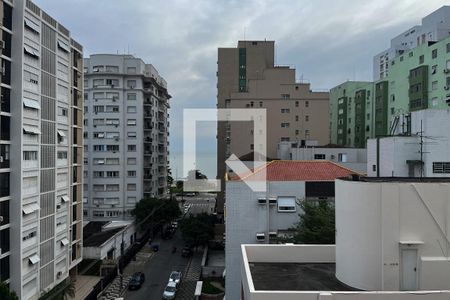 Varanda da Sala de apartamento para alugar com 2 quartos, 83m² em Aparecida, Santos