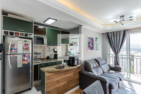 Sala de apartamento para alugar com 2 quartos, 57m² em Jaraguá, São Paulo