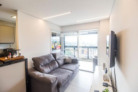 Sala  de apartamento à venda com 2 quartos, 63m² em Green Valley, Barueri