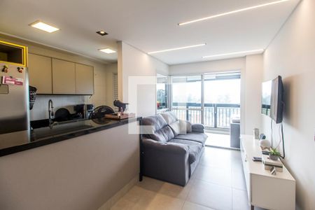Sala  de apartamento à venda com 2 quartos, 63m² em Green Valley, Barueri