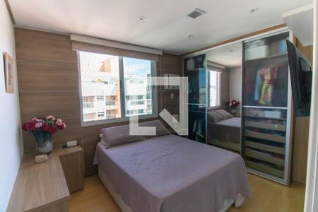 Suíte  de apartamento à venda com 3 quartos, 176m² em Santa Rosa, Niterói