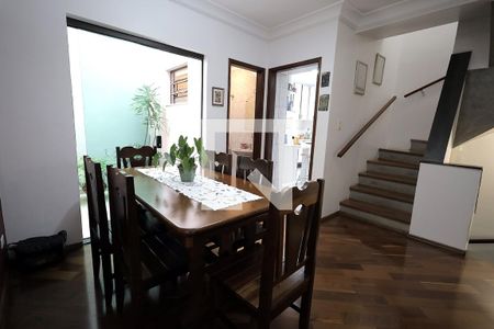 Sala de Jantar de casa à venda com 3 quartos, 192m² em Vila Floresta, Santo André