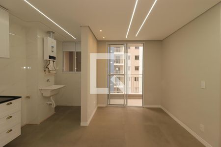Sala de apartamento para alugar com 2 quartos, 43m² em Jardim, Santo André