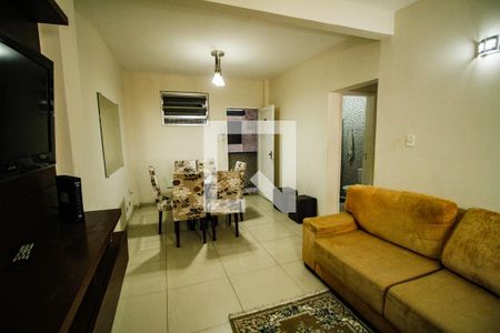 Sala de apartamento para alugar com 1 quarto, 40m² em Cidade Ocian, Praia Grande