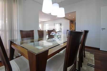 Sala de Jantar de apartamento à venda com 5 quartos, 244m² em Vila Suzana, São Paulo