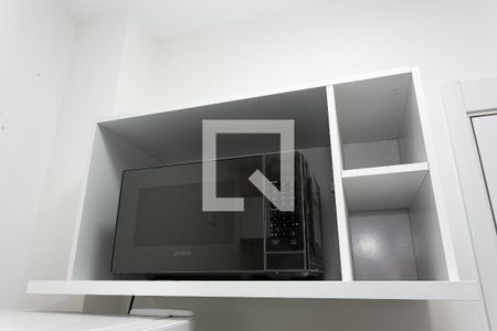 Cozinha - Microondas de kitnet/studio para alugar com 1 quarto, 26m² em Vila Aricanduva, São Paulo