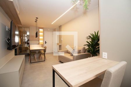 Sala de kitnet/studio para alugar com 1 quarto, 34m² em Noroeste, Brasília