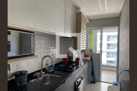 Sala -  Cozinha de apartamento à venda com 2 quartos, 59m² em Vila Yara, Osasco