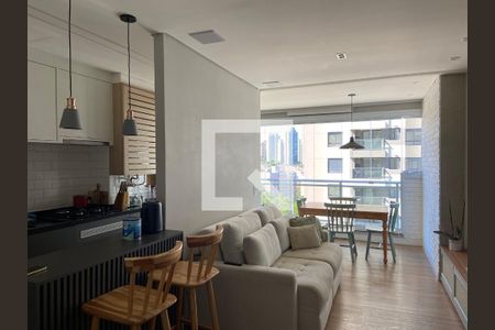 Sala -  Cozinha de apartamento à venda com 2 quartos, 59m² em Vila Yara, Osasco