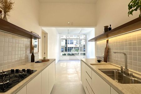 Sala/cozinha de apartamento à venda com 3 quartos, 94m² em Copacabana, Rio de Janeiro