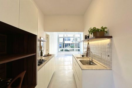 Sala/cozinha de apartamento à venda com 3 quartos, 94m² em Copacabana, Rio de Janeiro