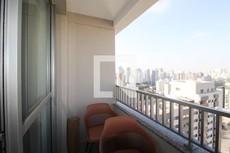 Varanda de kitnet/studio à venda com 1 quarto, 32m² em Vila Olímpia, São Paulo