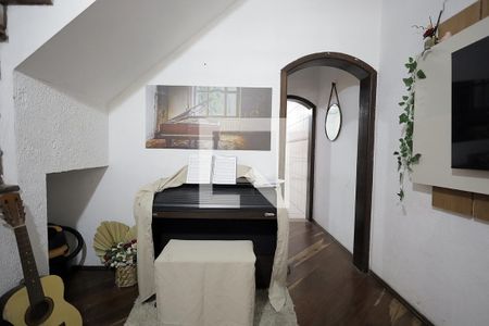 Sala de casa à venda com 3 quartos, 125m² em Parque Gerassi, Santo André