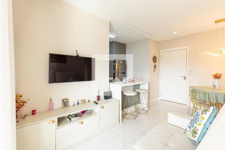 Sala de apartamento à venda com 3 quartos, 77m² em Indianópolis, São Paulo