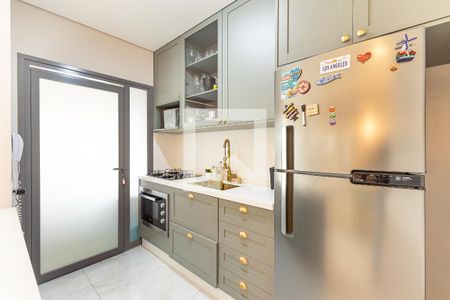 Cozinha de apartamento à venda com 3 quartos, 77m² em Indianópolis, São Paulo
