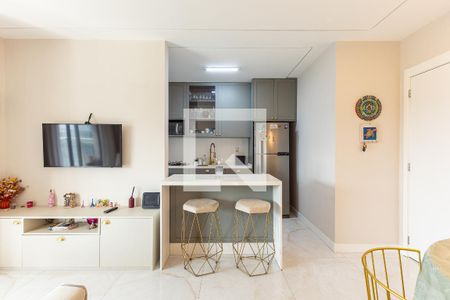 Cozinha de apartamento à venda com 3 quartos, 77m² em Indianópolis, São Paulo