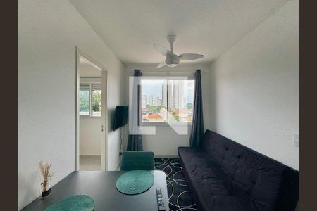 Sala  de apartamento para alugar com 2 quartos, 37m² em Santo Amaro, São Paulo