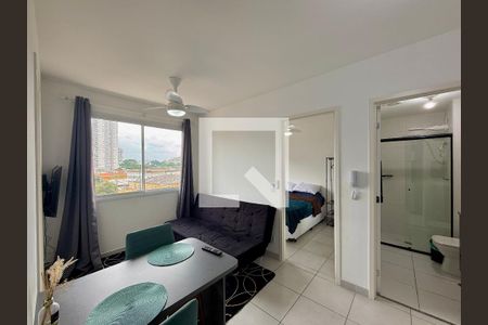 Sala  de apartamento para alugar com 2 quartos, 37m² em Santo Amaro, São Paulo
