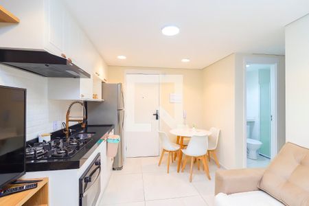 Sala/Cozinha de apartamento à venda com 2 quartos, 37m² em Artur Alvim, São Paulo