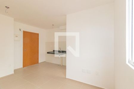 Sala/Cozinha de apartamento à venda com 2 quartos, 43m² em Fátima, Canoas