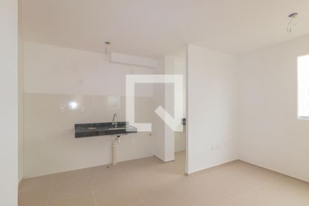 Sala/Cozinha de apartamento à venda com 2 quartos, 43m² em Fátima, Canoas