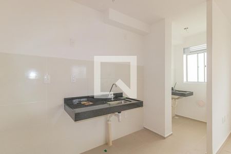 Sala/Cozinha de apartamento à venda com 2 quartos, 43m² em Fátima, Canoas
