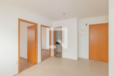 Sala/Cozinha de apartamento à venda com 2 quartos, 43m² em Fátima, Canoas