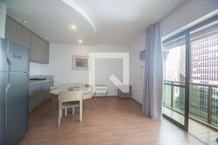 sala de apartamento à venda com 1 quarto, 47m² em Funcionários, Belo Horizonte