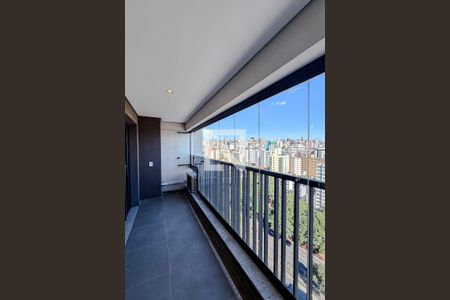 Varanda da Sala de kitnet/studio para alugar com 1 quarto, 40m² em Liberdade, São Paulo