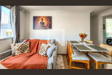 Sala de apartamento à venda com 2 quartos, 62m² em Terceira Divisão de Interlagos, São Paulo