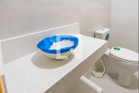 Lavabo de casa à venda com 3 quartos, 150m² em Parque Sao Vicente, Santo André