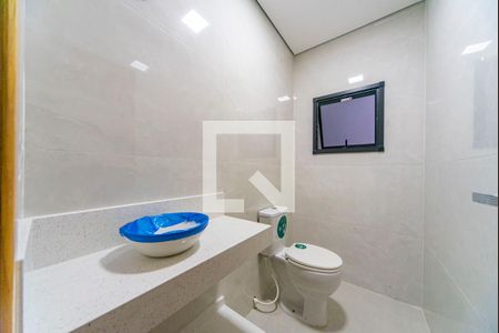 Lavabo de casa à venda com 3 quartos, 150m² em Parque Sao Vicente, Santo André