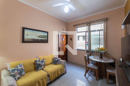 Sala de apartamento à venda com 2 quartos, 68m² em Rio Comprido, Rio de Janeiro