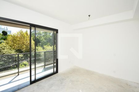 Quarto sala studio de kitnet/studio à venda com 1 quarto, 29m² em Pinheiros, São Paulo