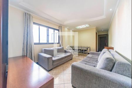 Sala de apartamento à venda com 3 quartos, 88m² em Campestre, Santo André