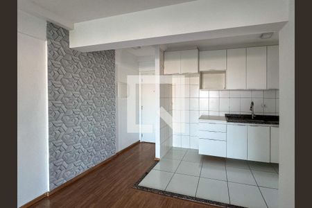 Sala/Cozinha de apartamento à venda com 2 quartos, 60m² em Campestre., Santo André