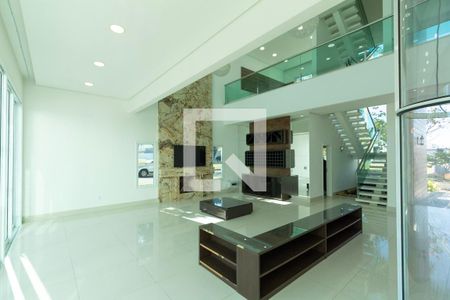 Sala  de casa de condomínio para alugar com 4 quartos, 950m² em Julio Mesquita Filho, Sorocaba