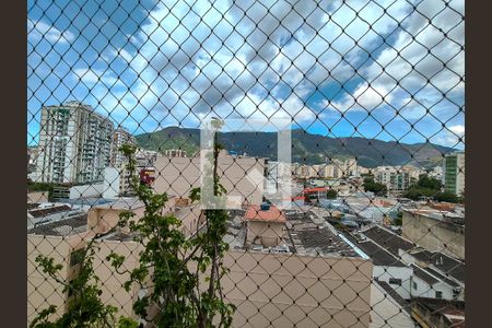 Vista da Sala de apartamento à venda com 2 quartos, 58m² em Tijuca, Rio de Janeiro