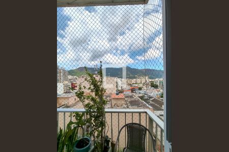 Varanda da Sala de apartamento à venda com 2 quartos, 58m² em Tijuca, Rio de Janeiro