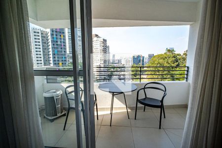 Varanda de kitnet/studio à venda com 1 quarto, 25m² em Butantã, São Paulo