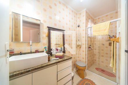 Banheiro Social de casa à venda com 3 quartos, 179m² em Vila Palmares, Santo André