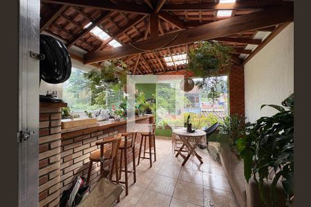 Varanda da Sala/ Churrasqueira  de casa para alugar com 3 quartos, 105m² em Jardim Regina, São Paulo