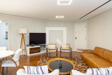 Sala de apartamento para alugar com 2 quartos, 120m² em Indianópolis, São Paulo