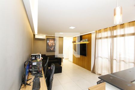 Sala de apartamento para alugar com 3 quartos, 76m² em Nova Suíça, Belo Horizonte